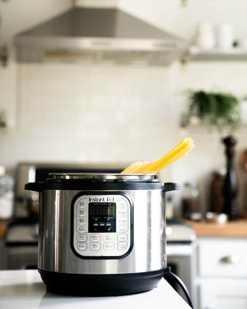 Instant pot pasta