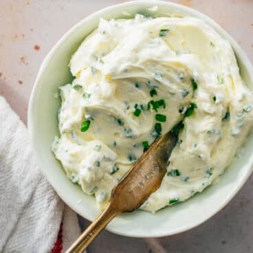 Chive cream cheese