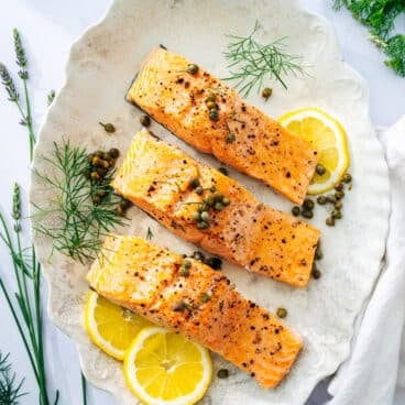 Poached Salmon