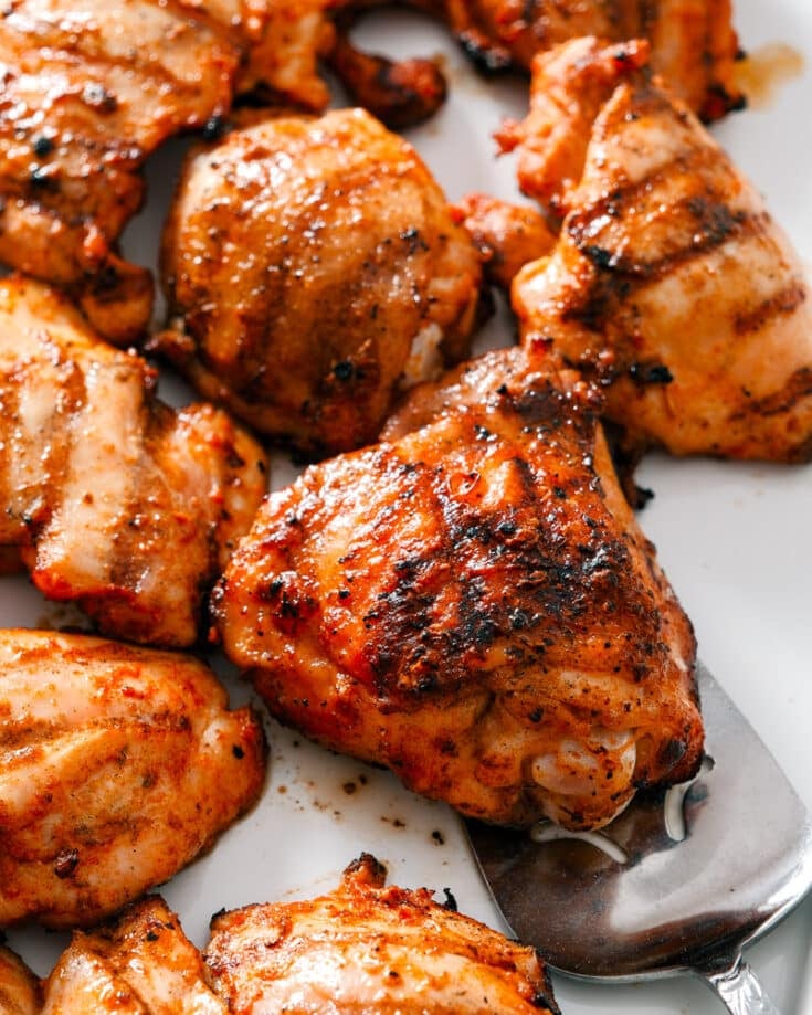 Grilled Chicken Thighs
