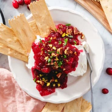 Cranberry Cream Cheese Dip