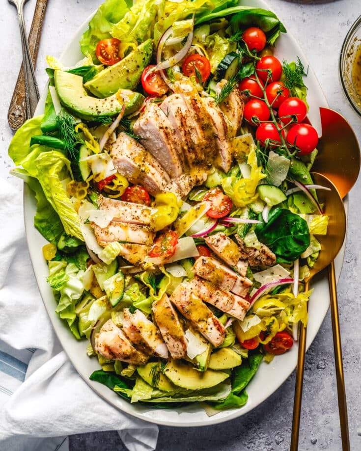 Grilled chicken salad